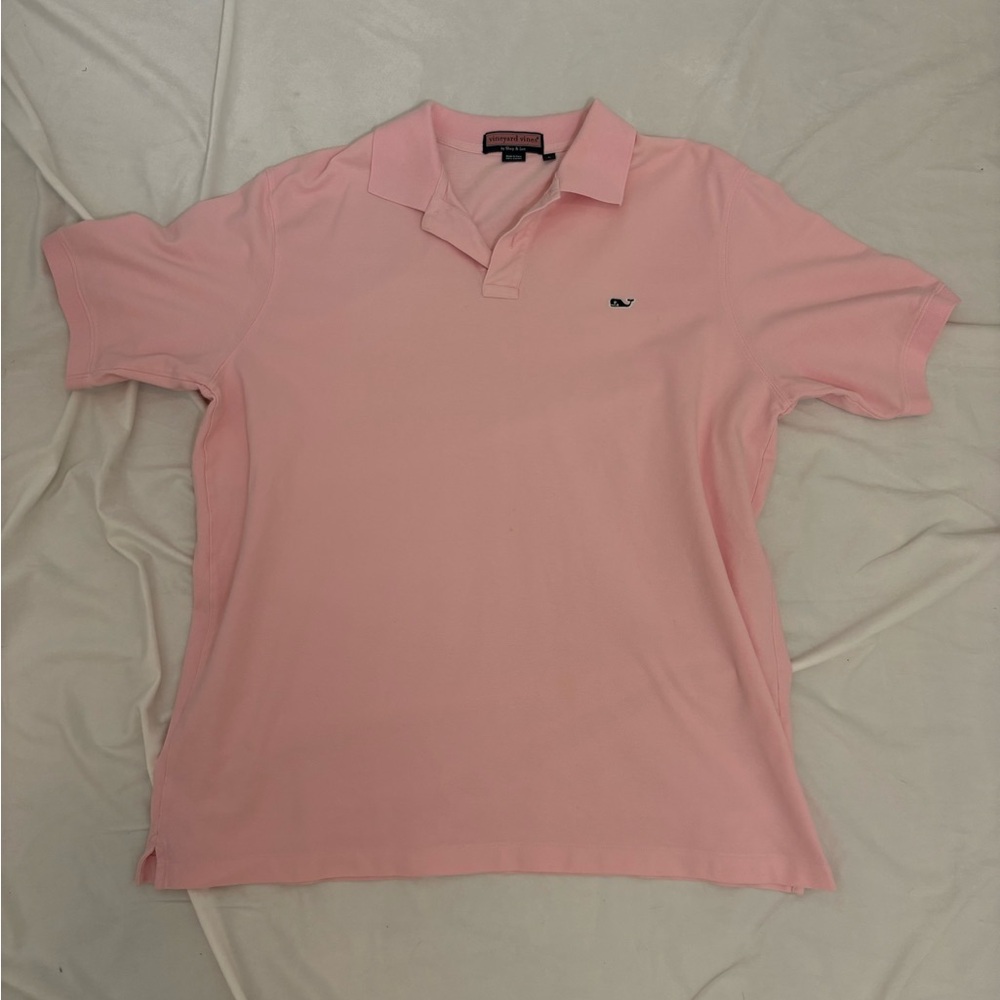 Vineyard Vines Light Pink Polo Shirt Men’s Large